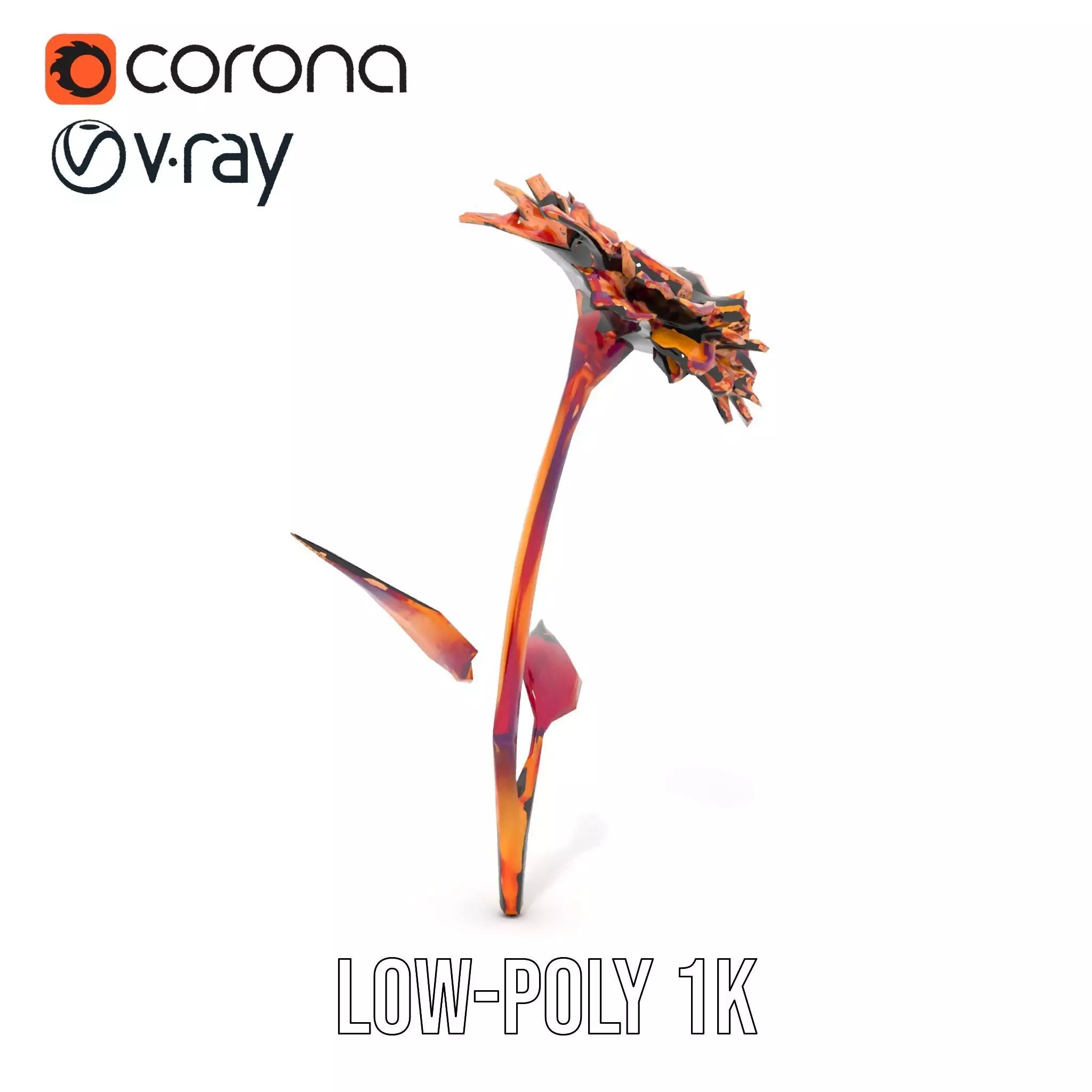 Vibrant Furry Creature model pack Low-poly 3D model_20