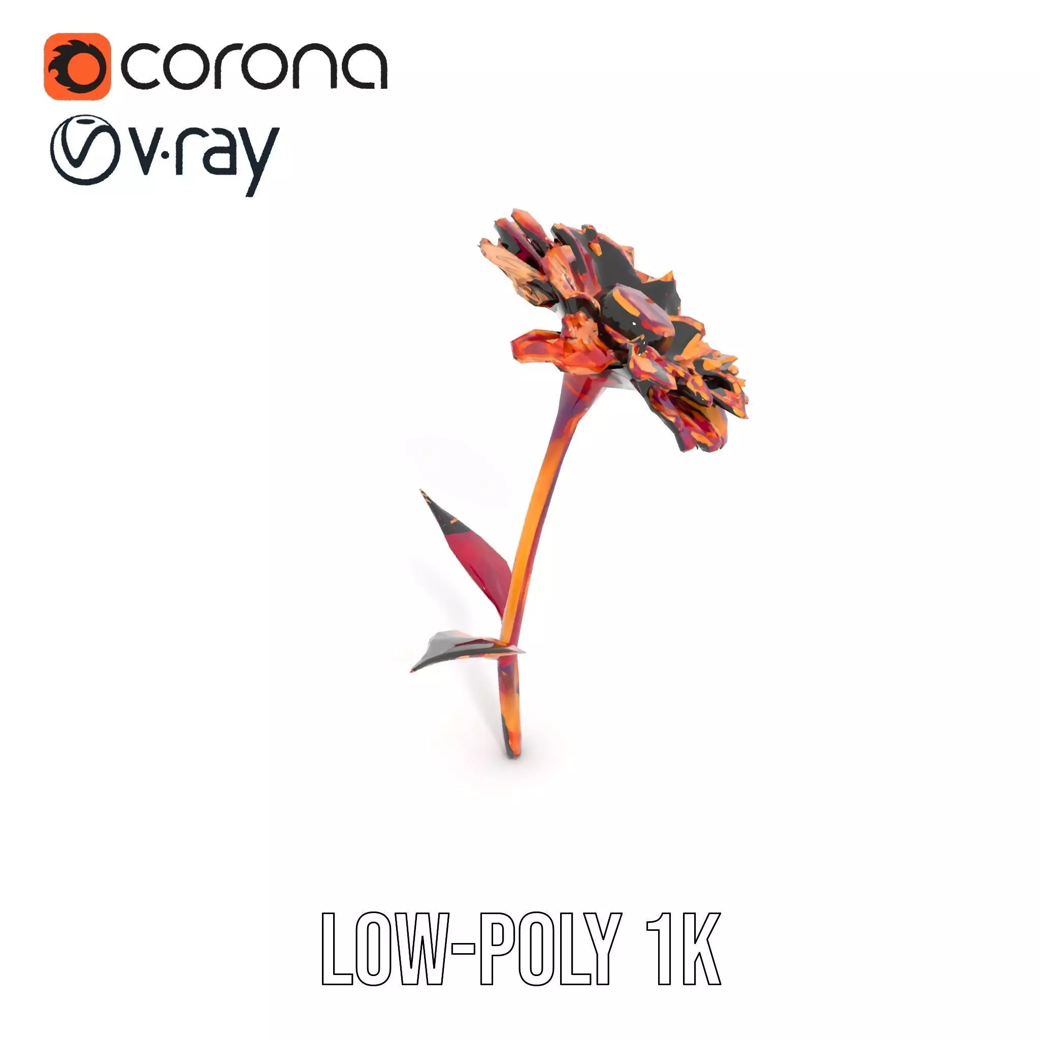 Vibrant Furry Creature model pack Low-poly 3D model_10