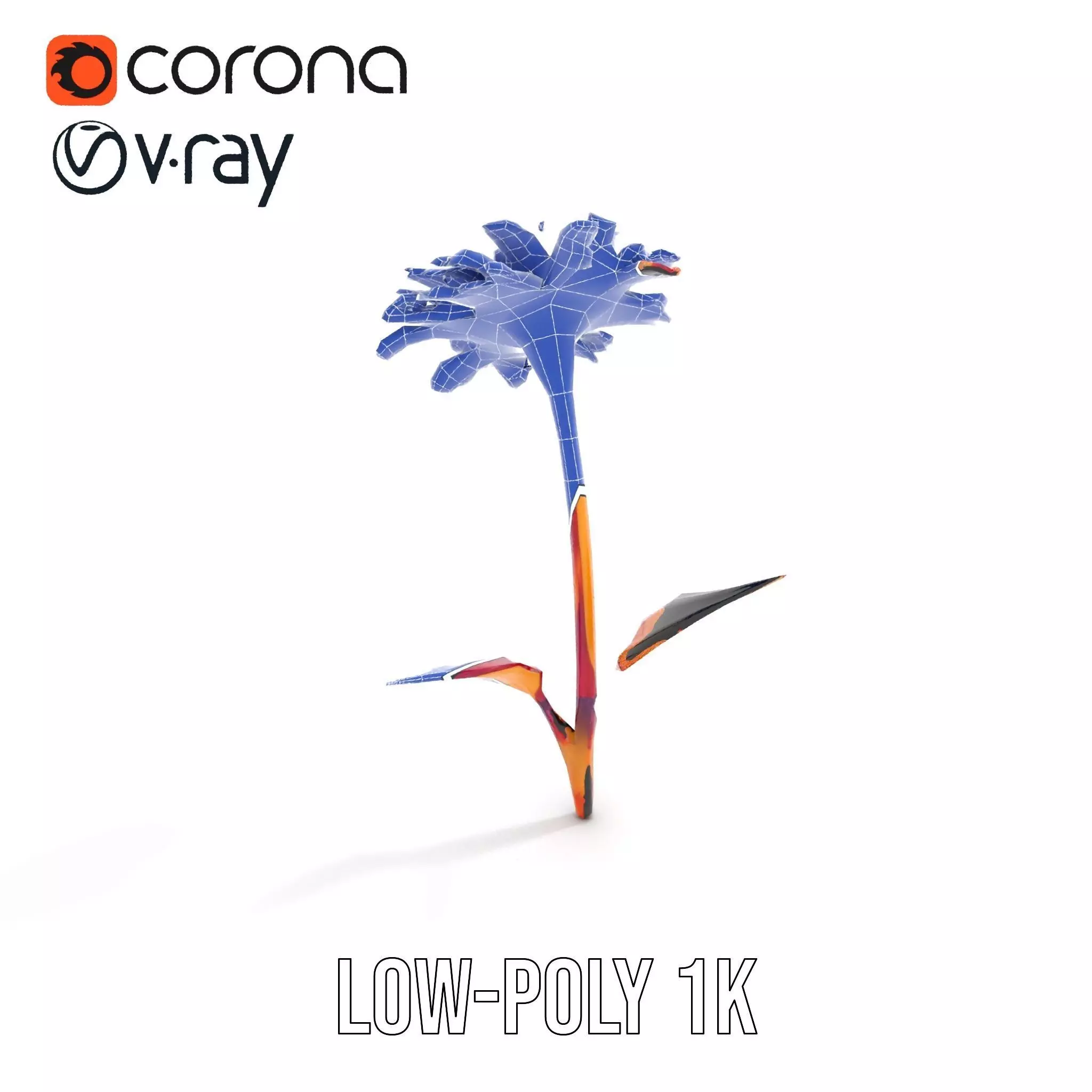 Vibrant Furry Creature model pack Low-poly 3D model_22