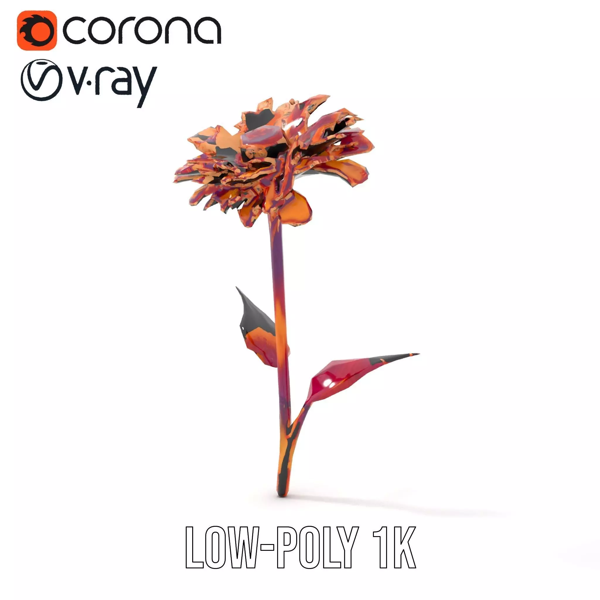 Vibrant Furry Creature model pack Low-poly 3D model_15