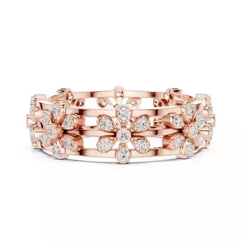 Round Cut Diamond Engagement Wedding Ring 3DM STL Video