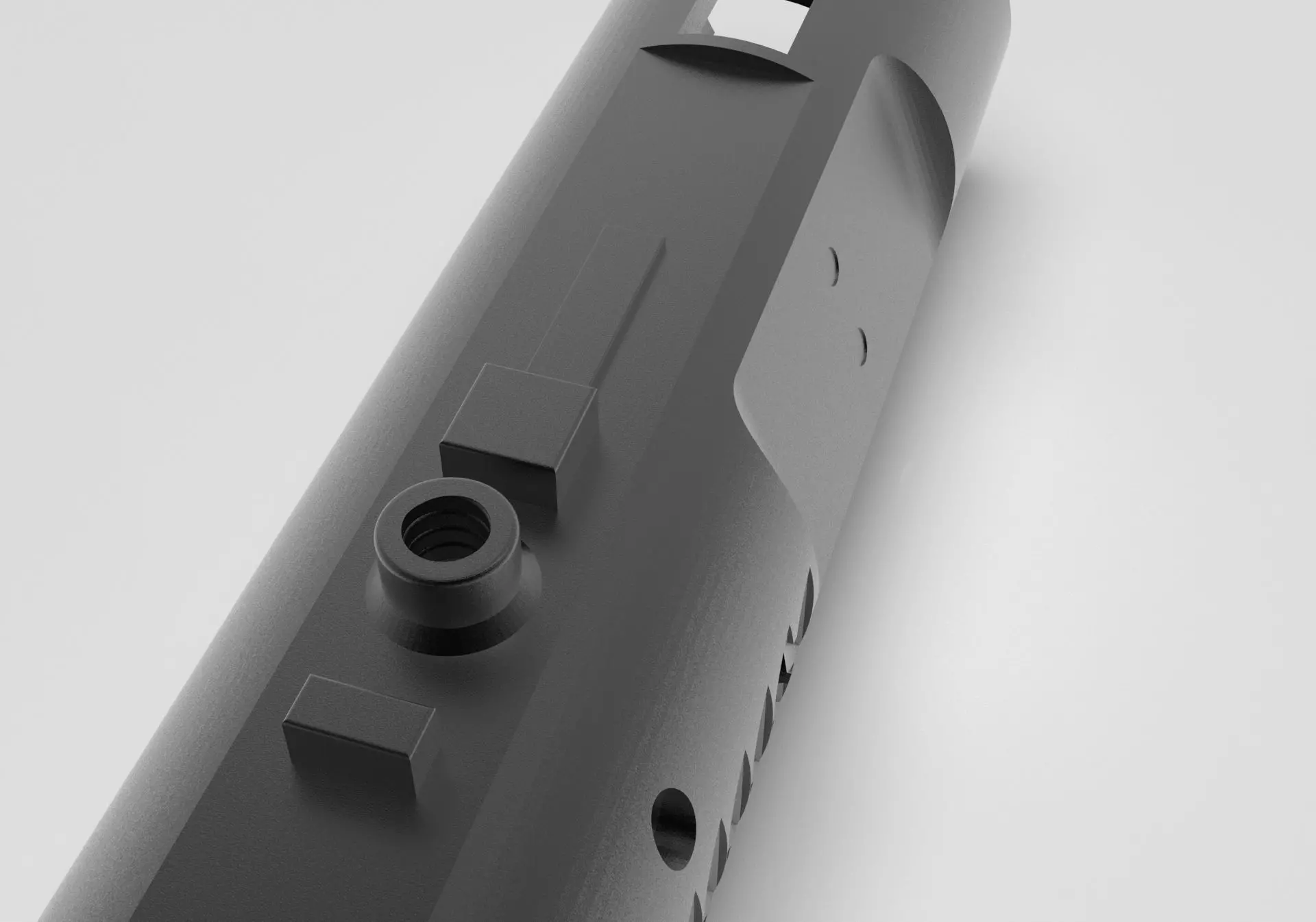 WE GBBR AR Bolt Carrier 3D print model_3