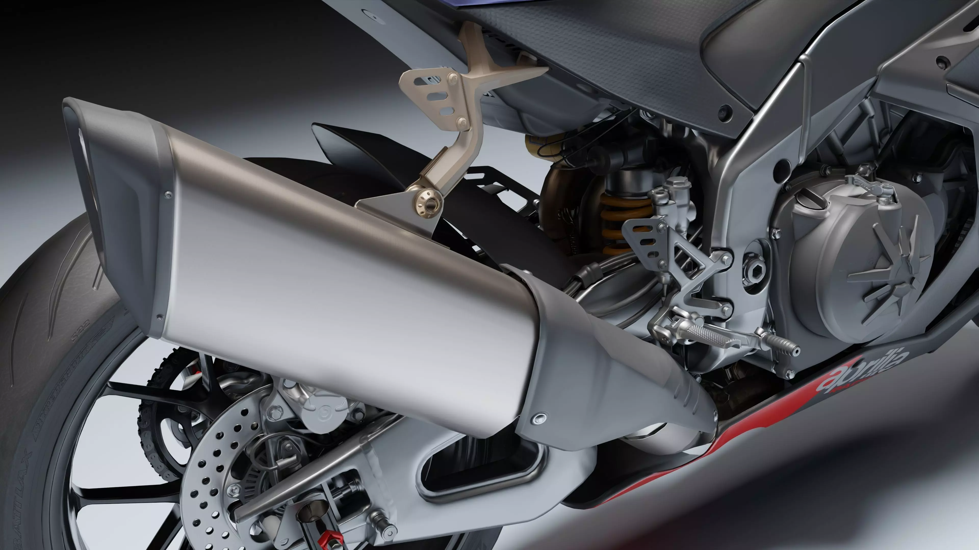 Aprilia RSV4 Factory 2021 Low-poly 3D model_20