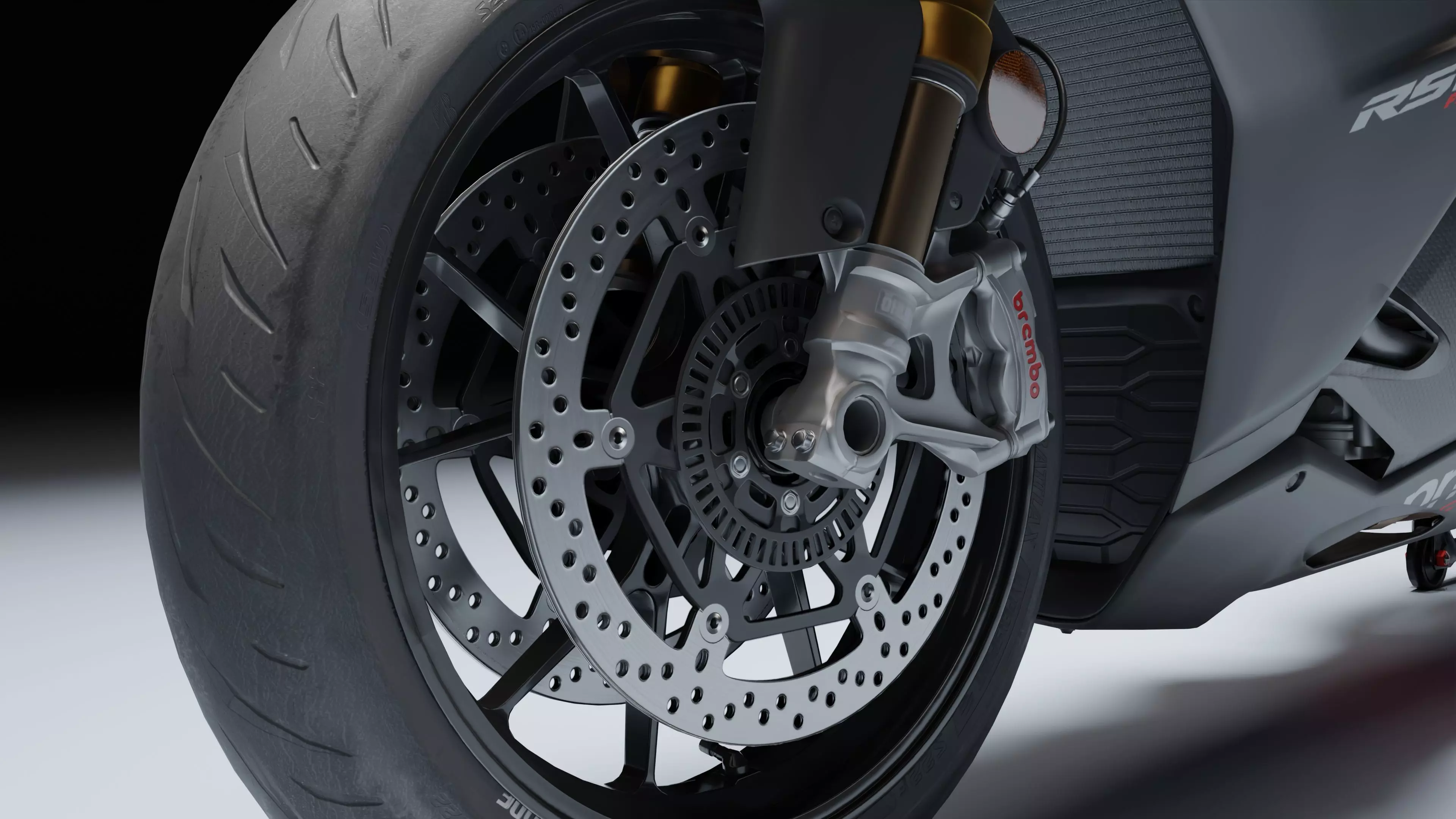 Aprilia RSV4 Factory 2021 Low-poly 3D model_17