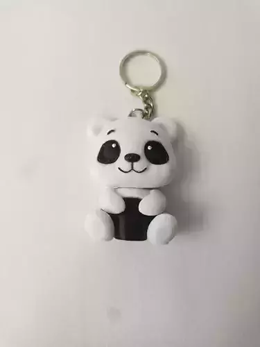 CUTE PANDA FLEXI KEYCHAIN VERSION