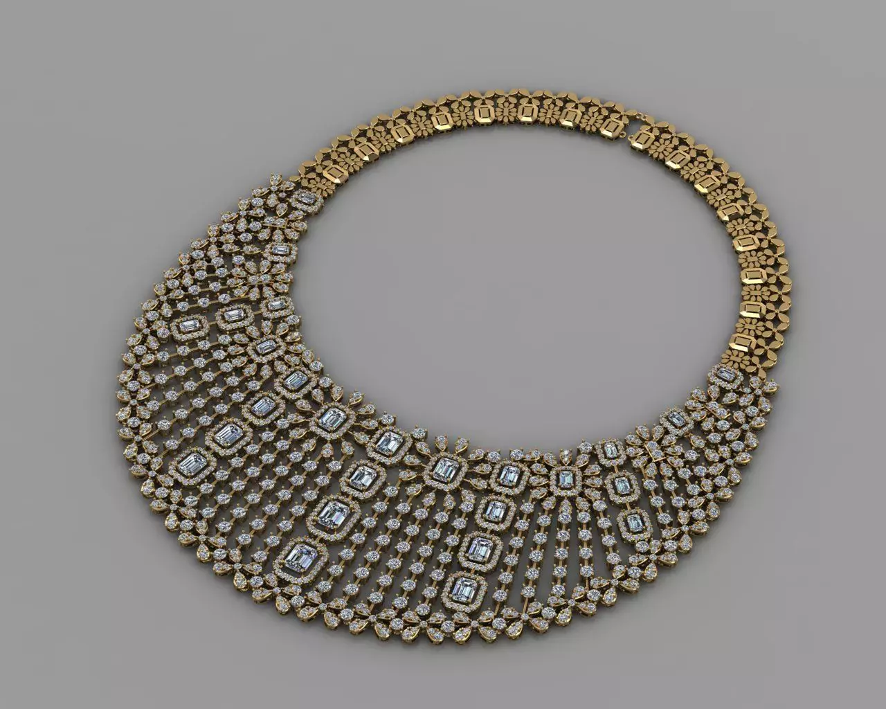 Khmer Swarea Necklace 3D print model_2