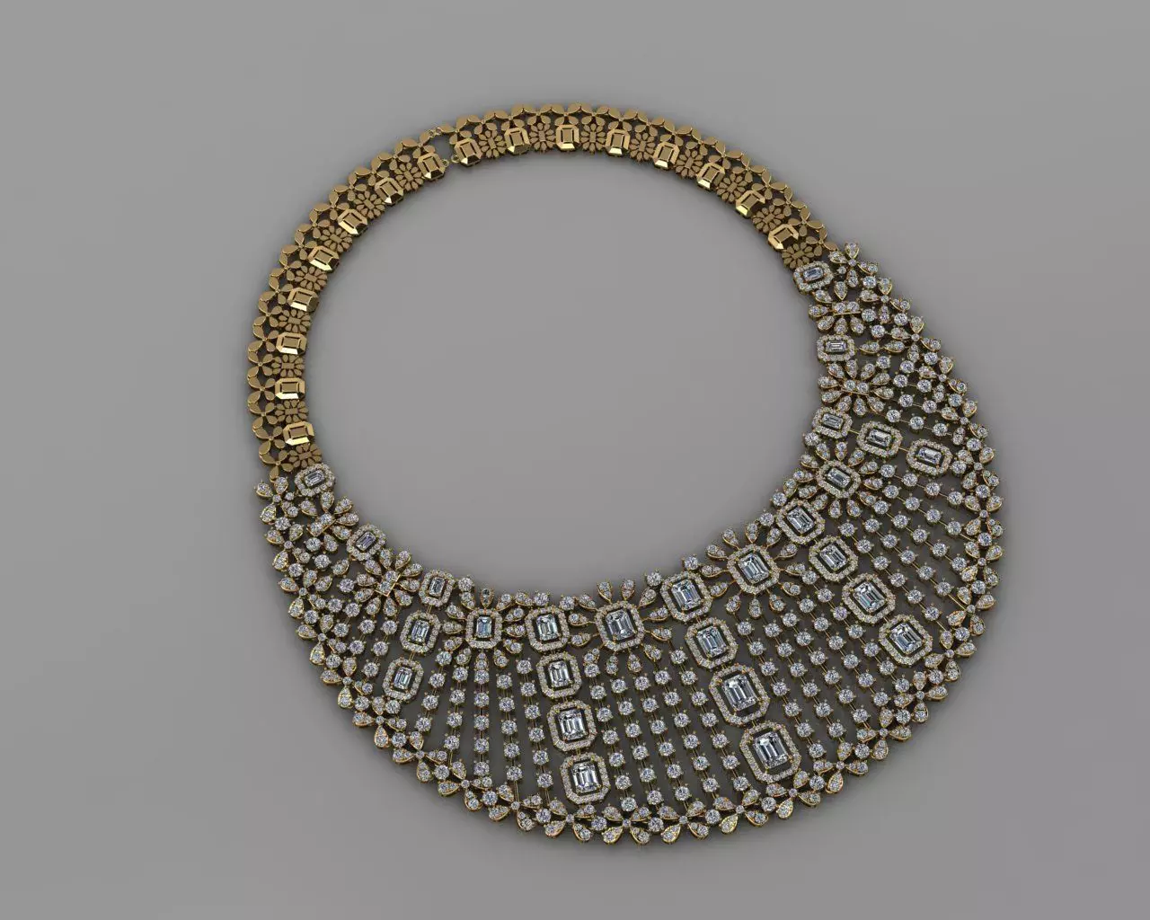 Khmer Swarea Necklace 3D print model_1