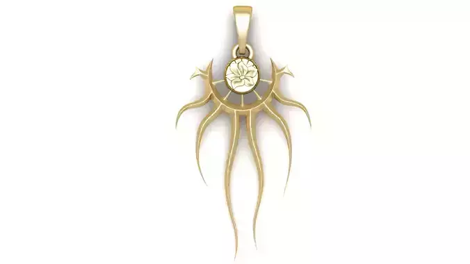  Cthulhu Cultist Pendant 