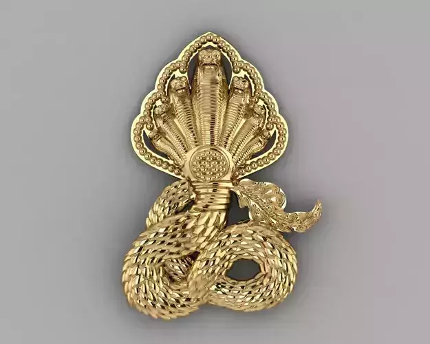 Neakh Khmer Dragon Pendant