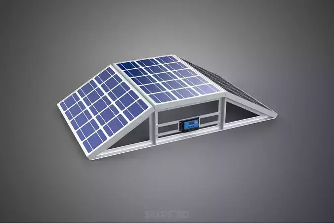 ROOF ARRAY SOLAR CELL PANEL MODULAR CONTROLLER CHARGE REGULATOR