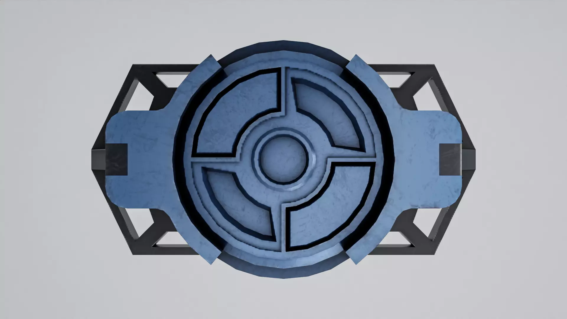 Scifi Industrial Prop Low-poly 3D model_7