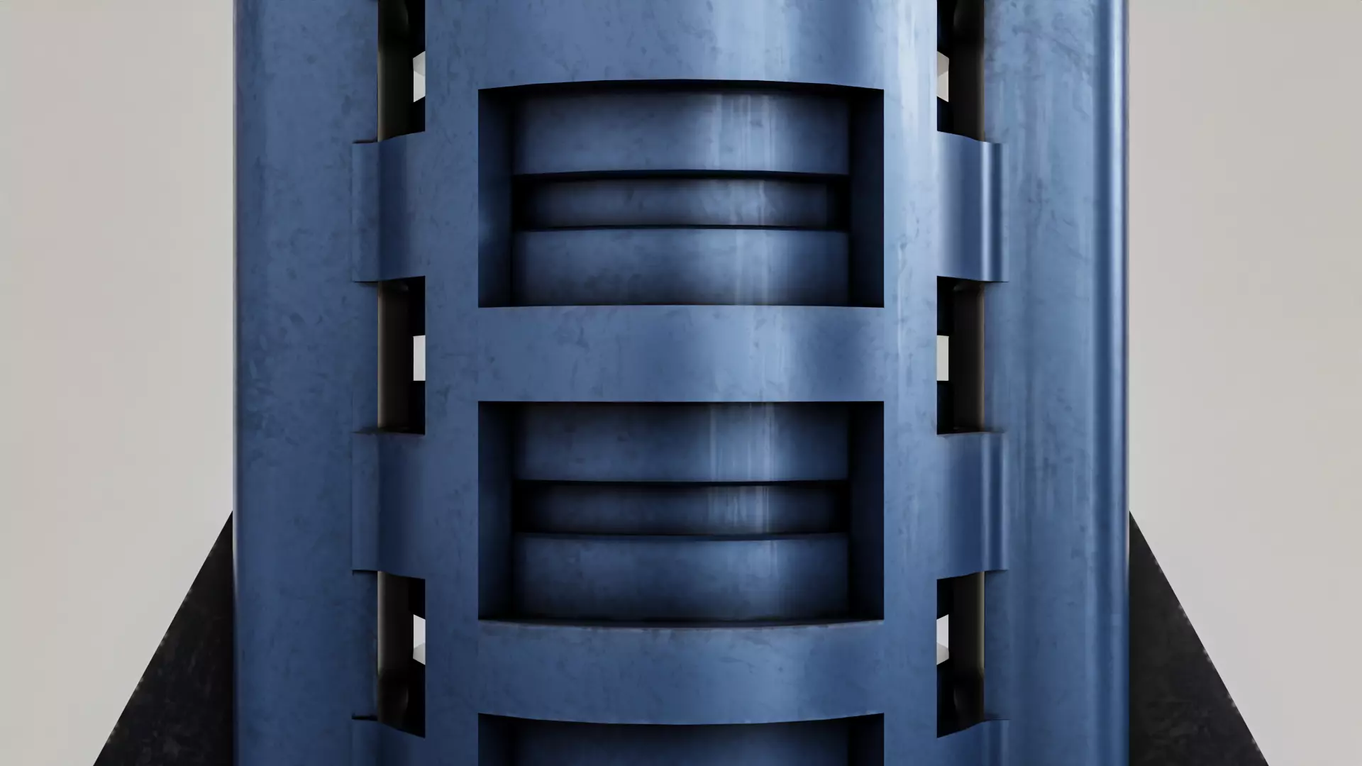 Scifi Industrial Prop Low-poly 3D model_2