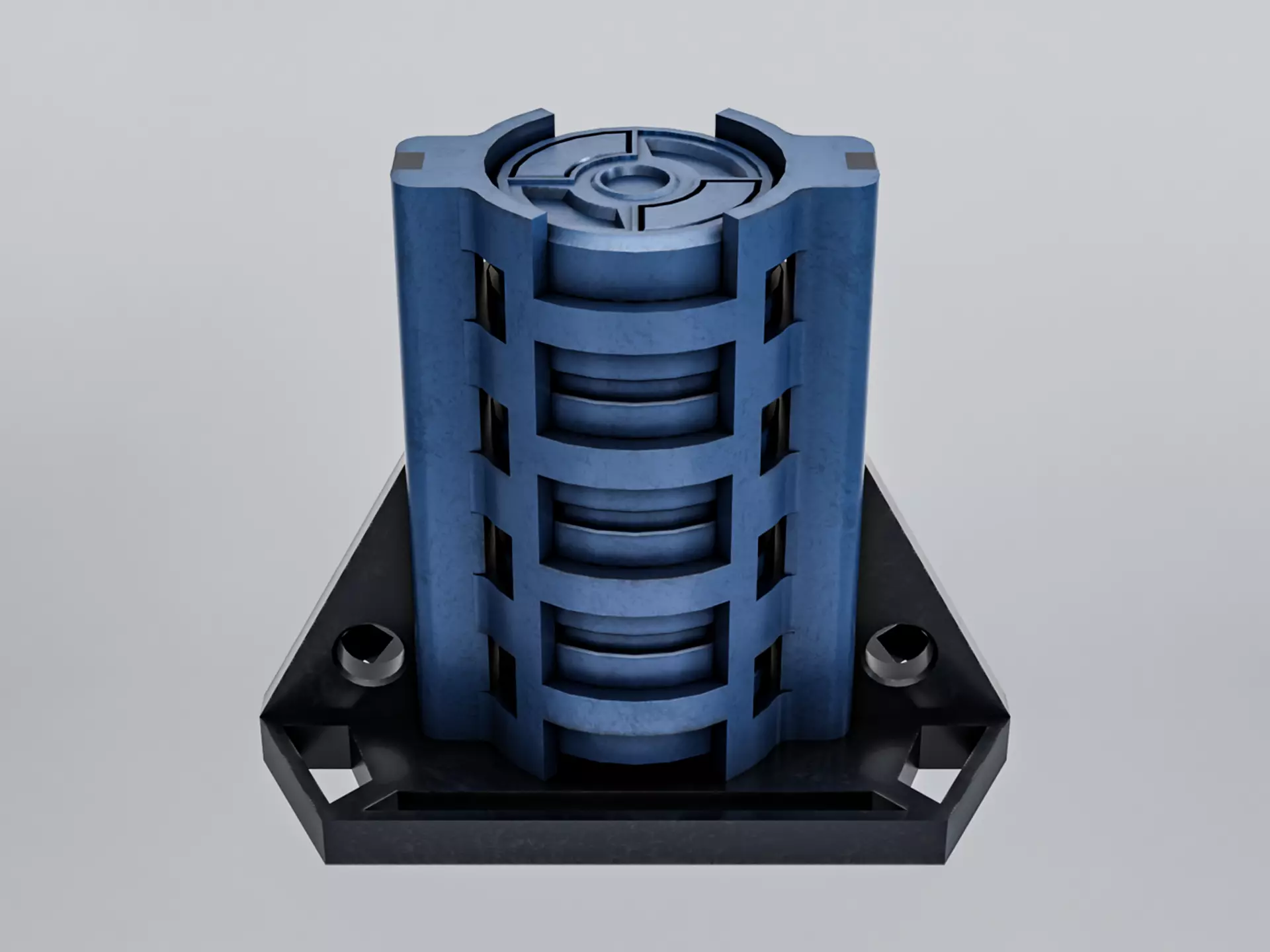 Scifi Industrial Prop Low-poly 3D model_0