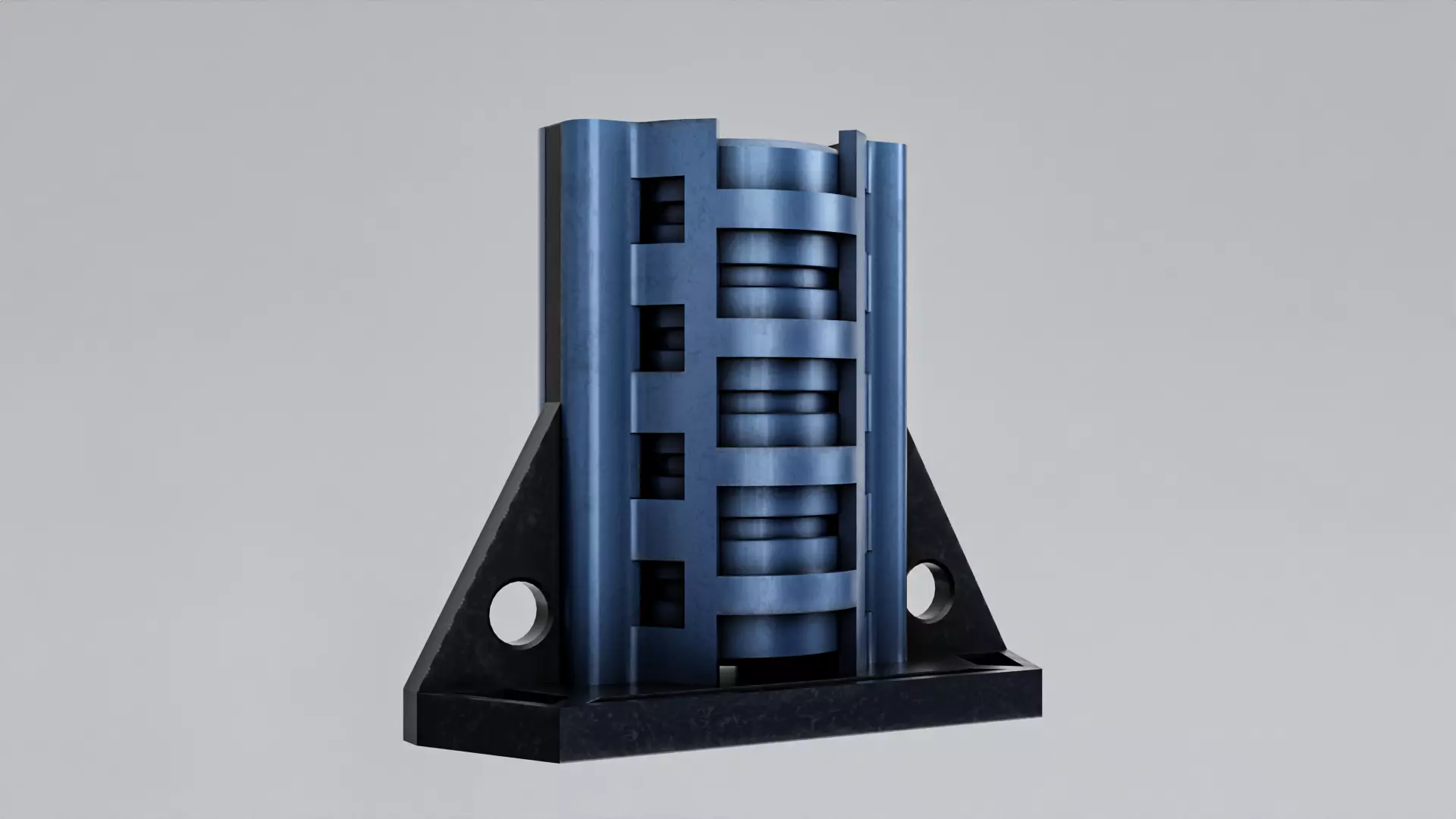 Scifi Industrial Prop Low-poly 3D model_10