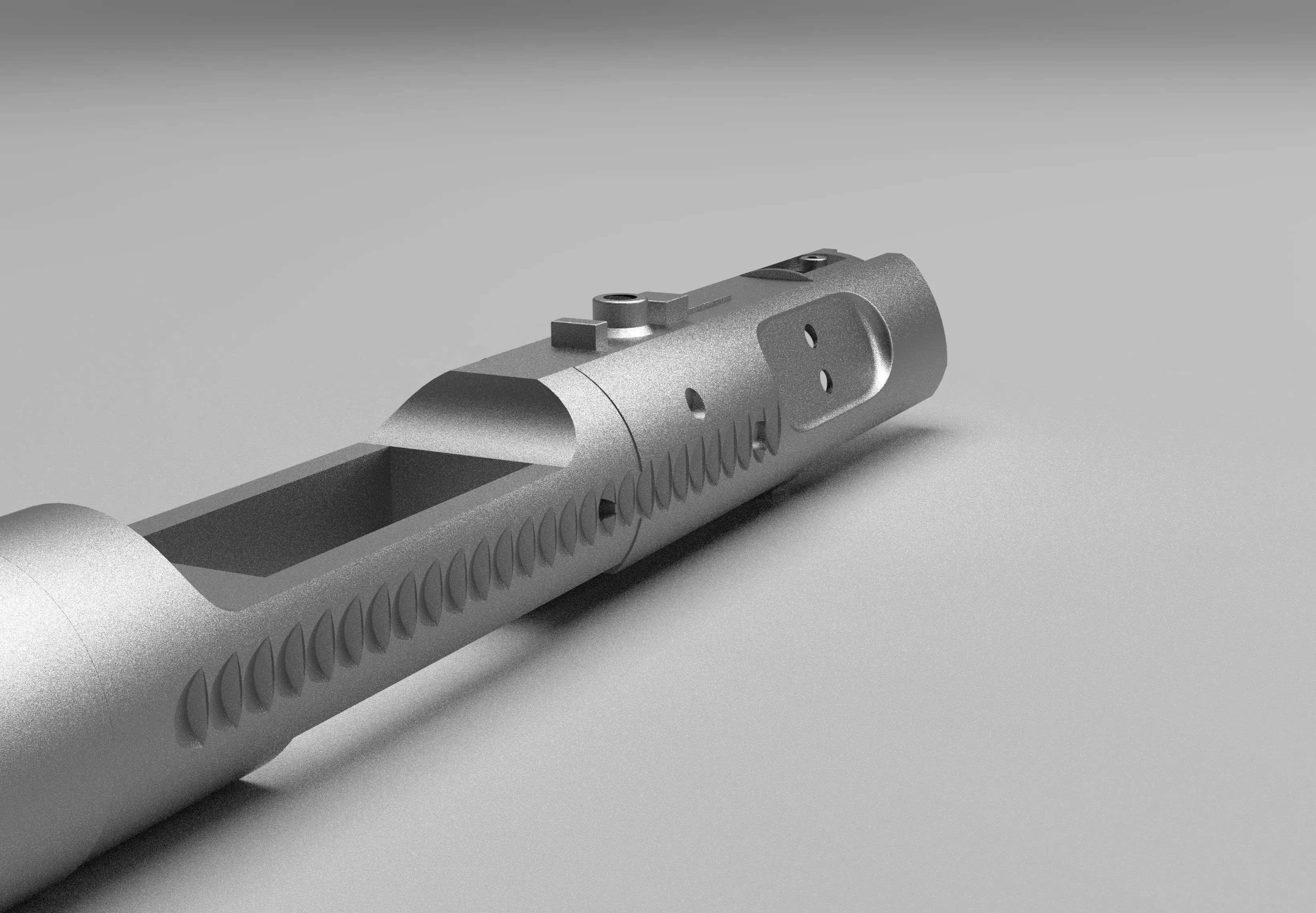 WE GBBR AR BOLT CARRIER Shape Improvement 3D print model_1