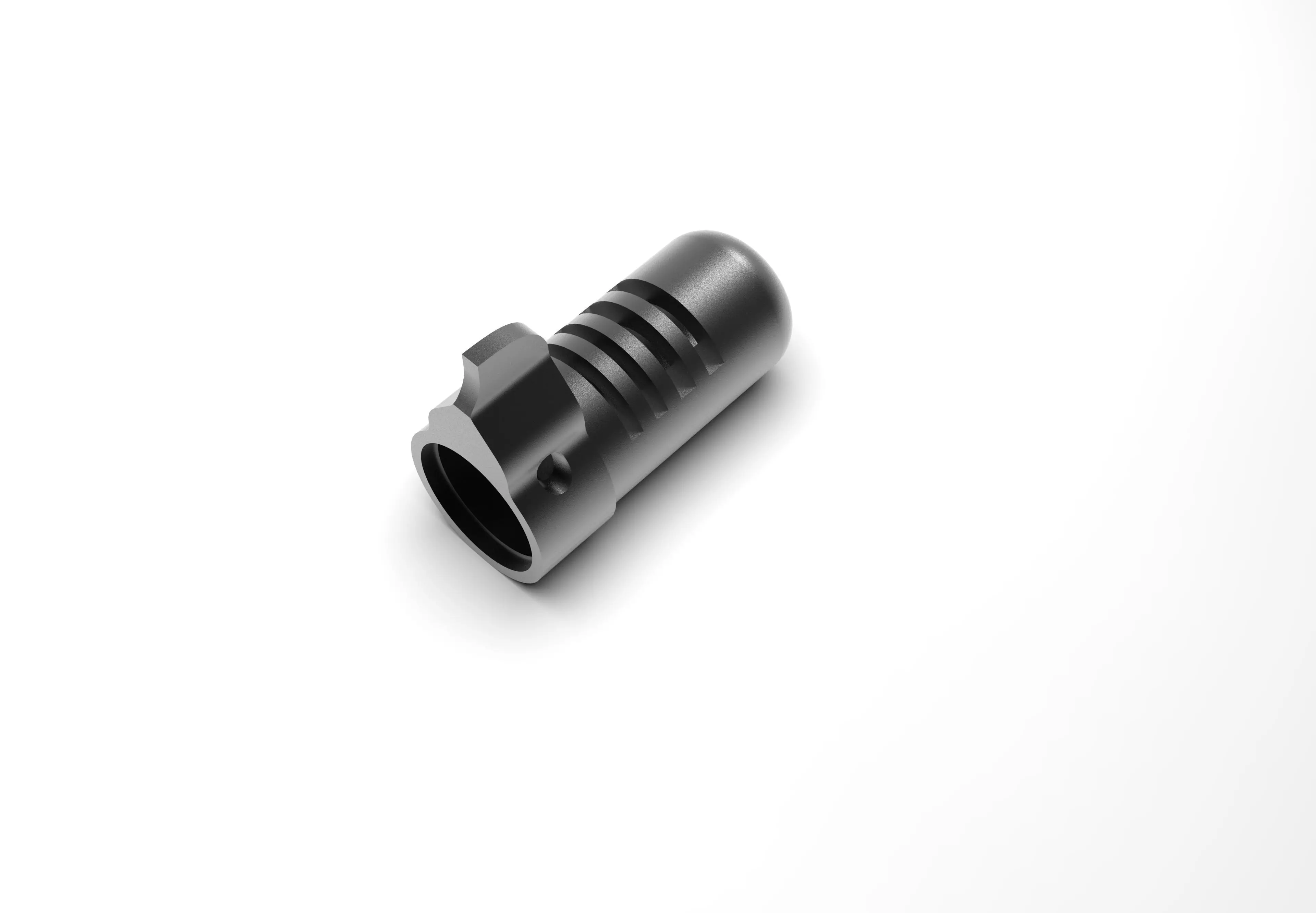 M1928 Styled Thompson Muzzle brake for WE M1A1 3D print model_1
