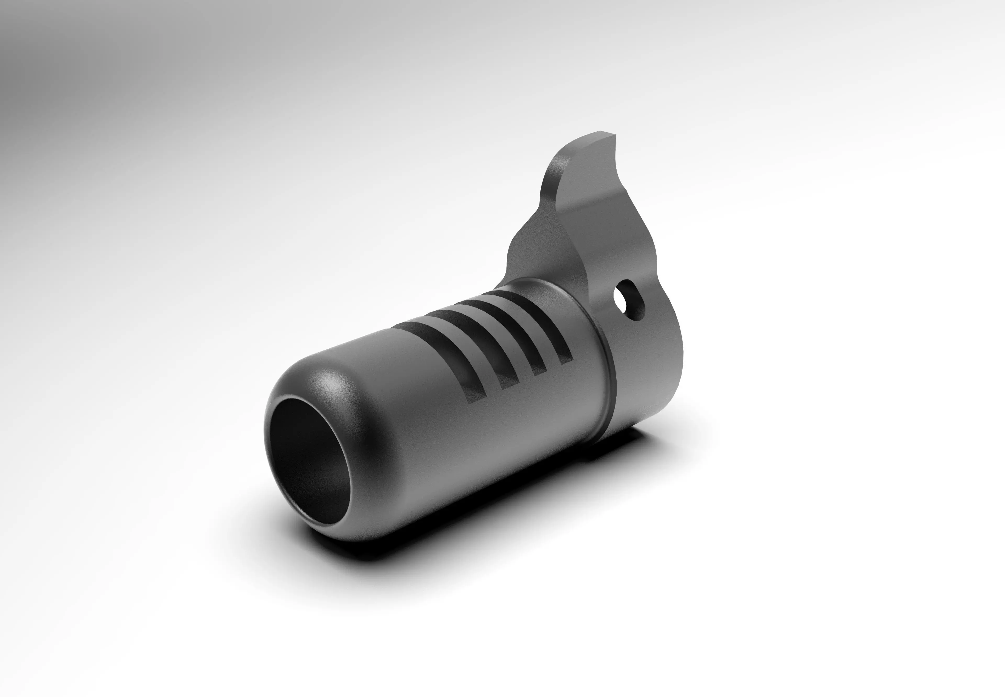 M1928 Styled Thompson Muzzle brake for WE M1A1 3D print model_0