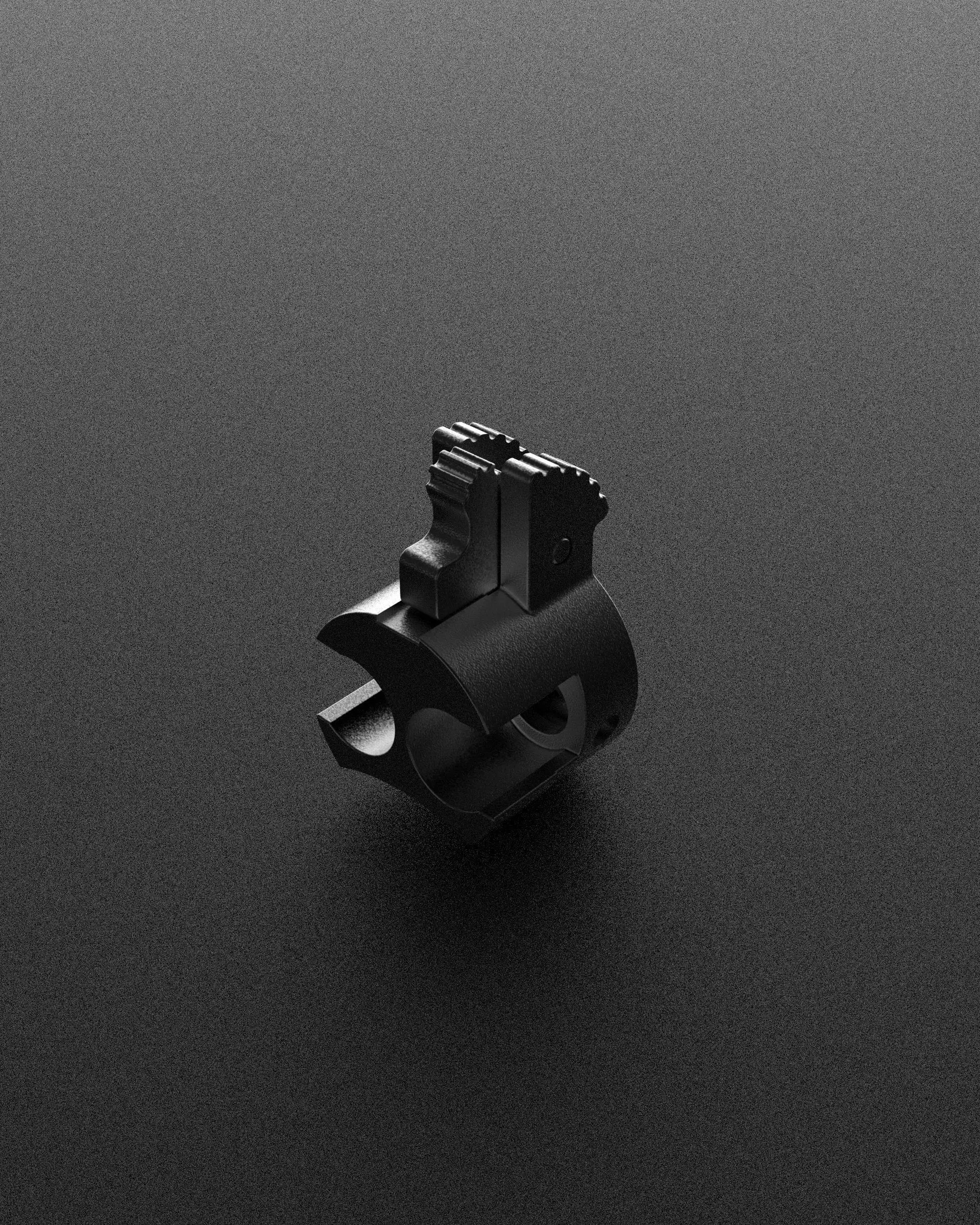 MARKSMAN K1A GBBR Hinge Improvement 3D print model_2