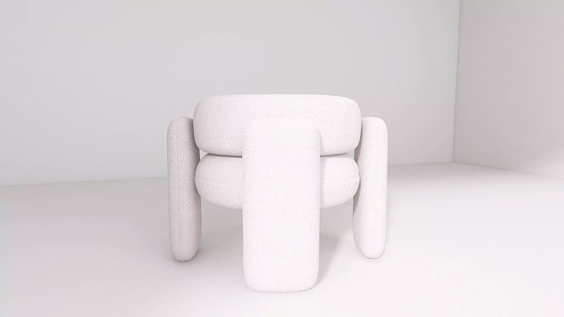 Embrace Armchair 3D Model Low-poly 3D model_8