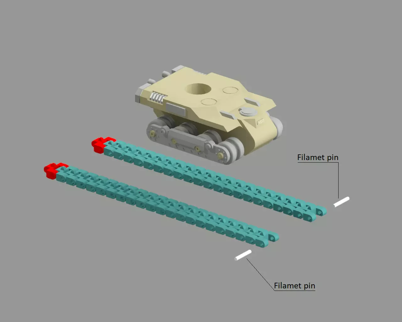Sci fi apc armored vehicle Model V1 3D print model_6