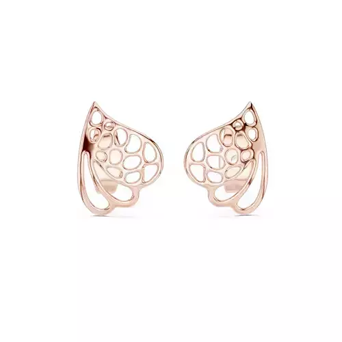 Diamond Studs Earrings 3dm stl renders details 360 animation 