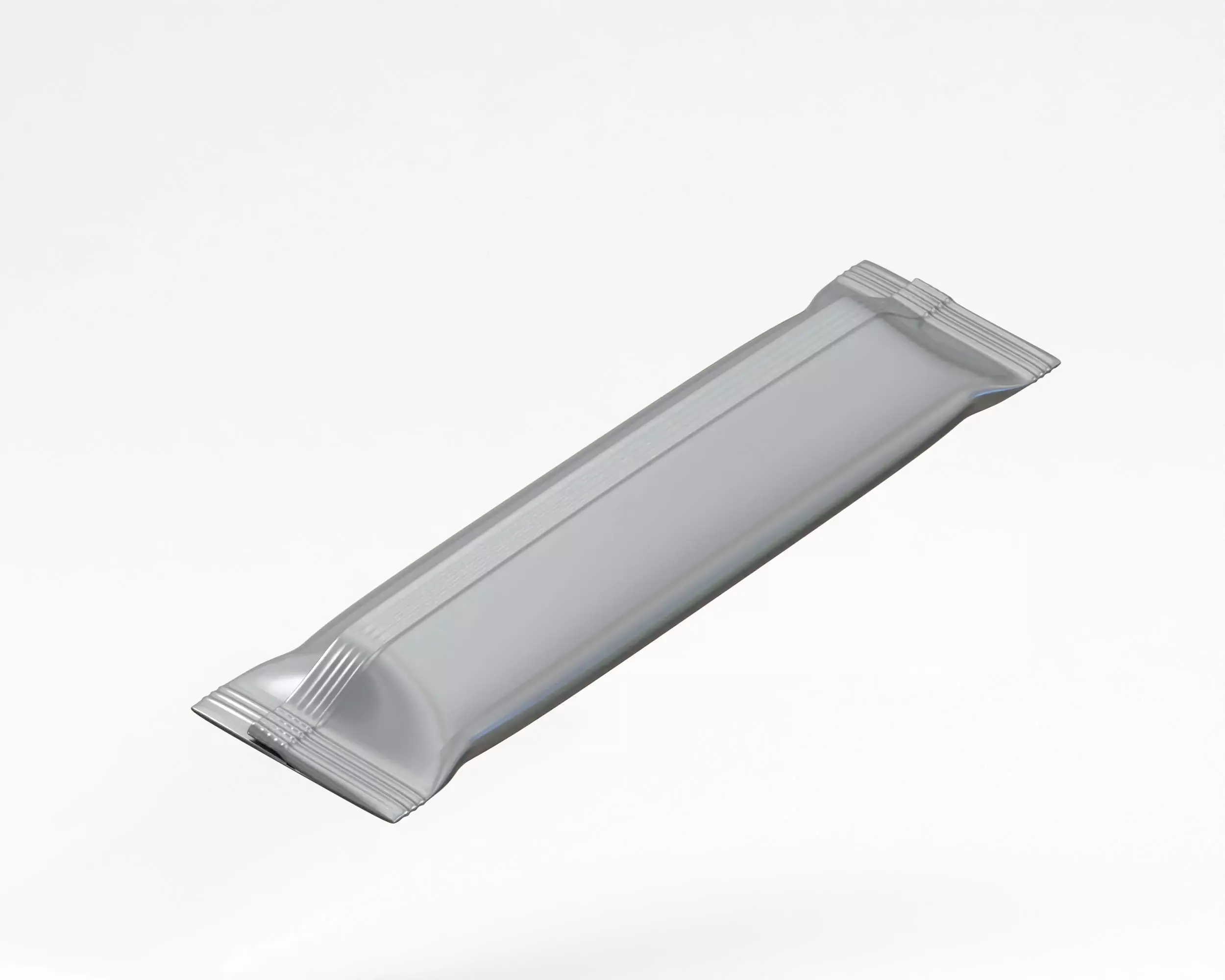 Sachet Low-poly 3D model_4