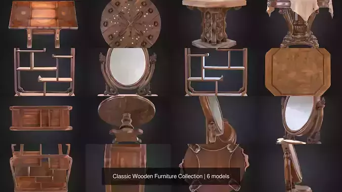 Classic Wooden Furniture Collection 