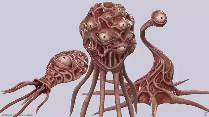 Grotesque creature collection 