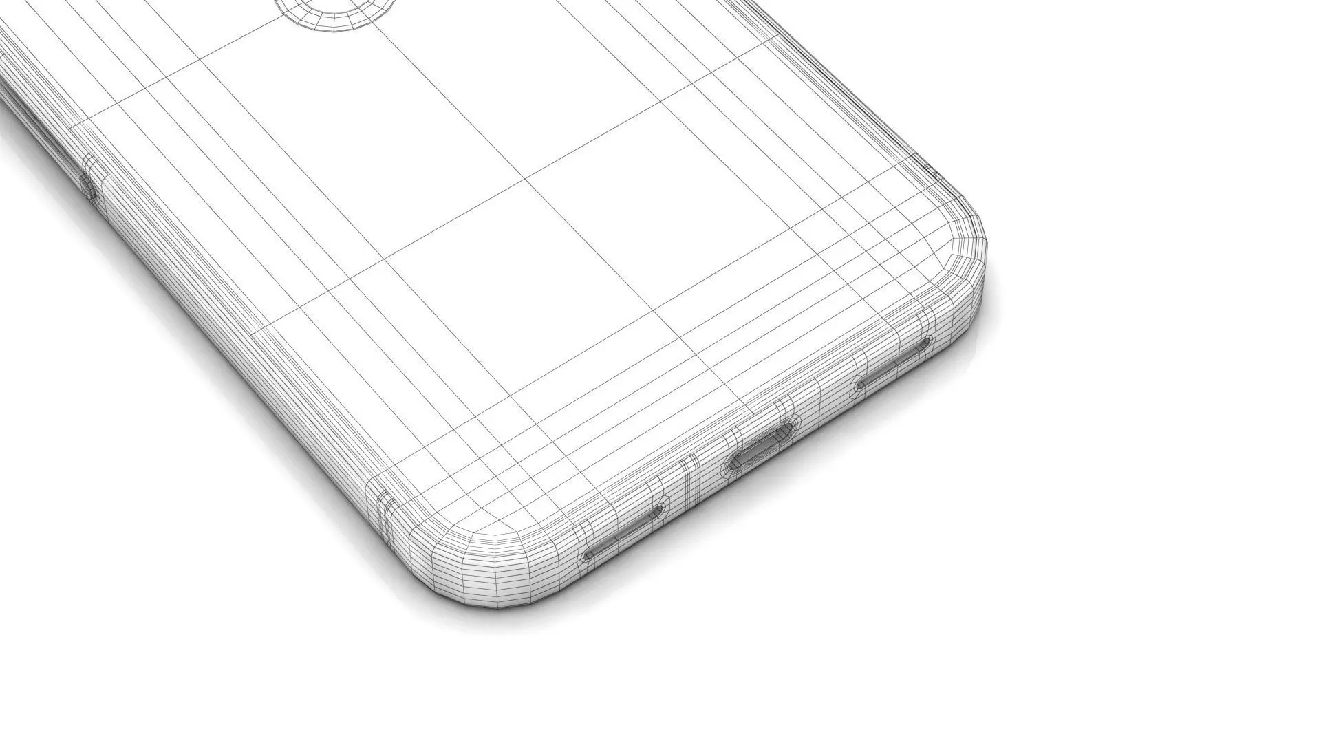 Google Pixel 10 Pro Low-poly 3D model_25