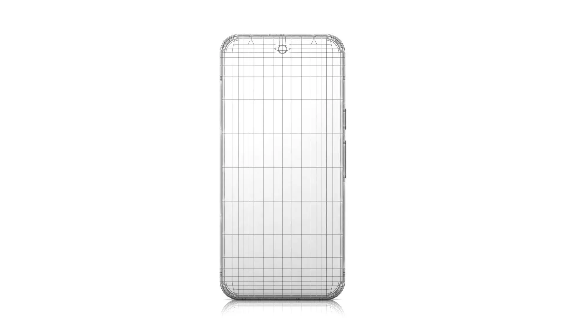 Google Pixel 10 Pro Low-poly 3D model_14