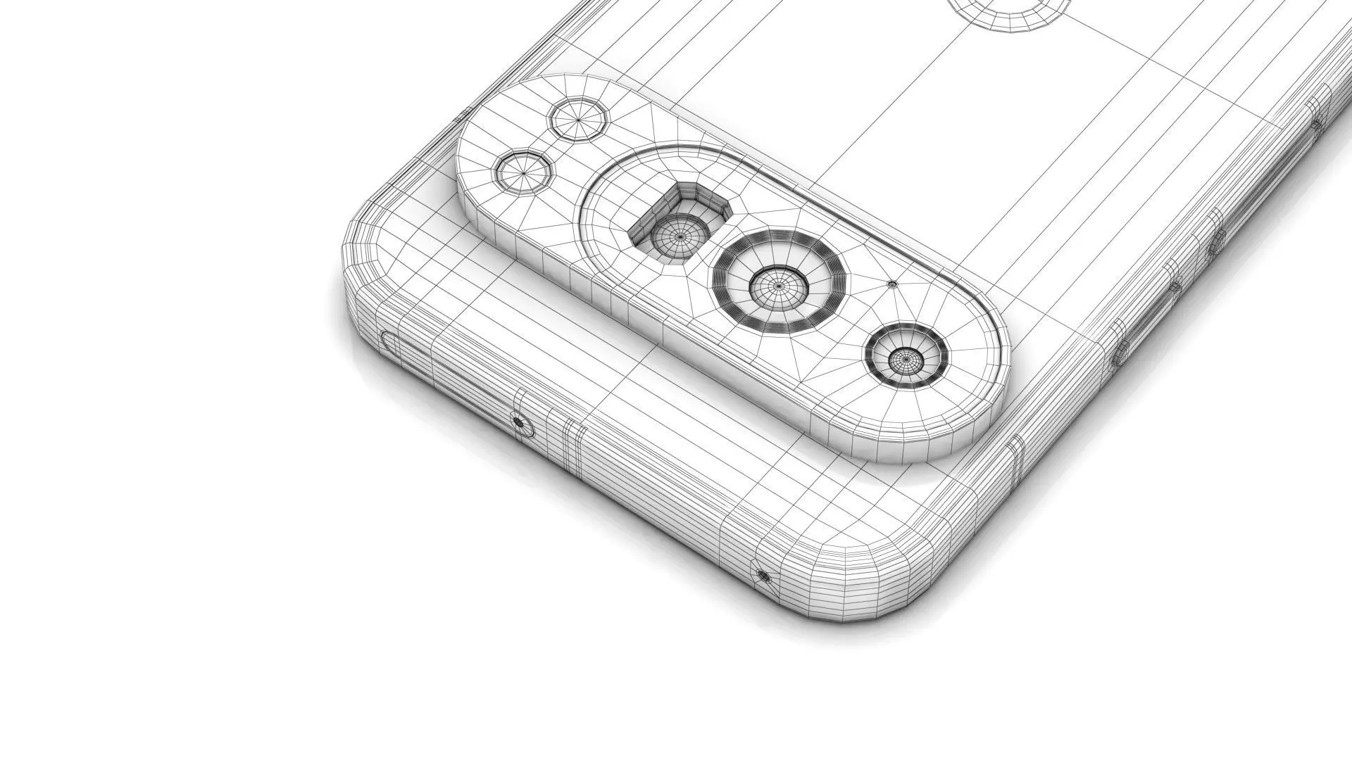 Google Pixel 10 Pro Low-poly 3D model_24