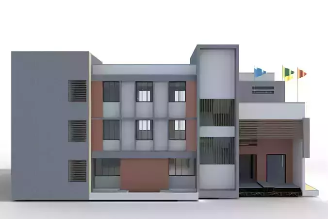 South Asian School Building