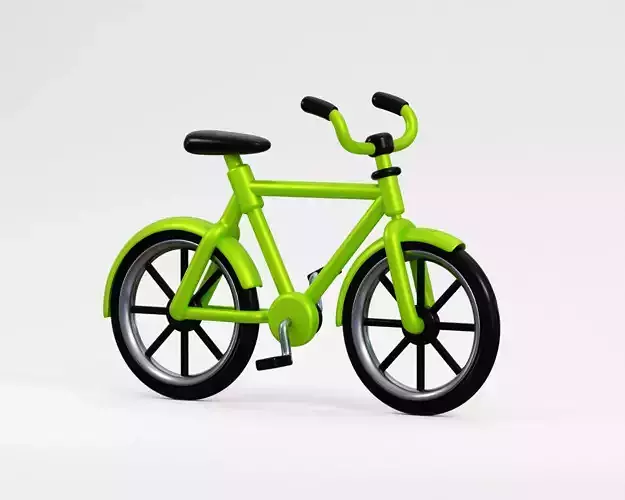 Cartoon Bicycle