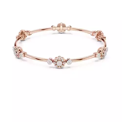 Diamond Bracelet 3dm stl renders details 360 view animation 