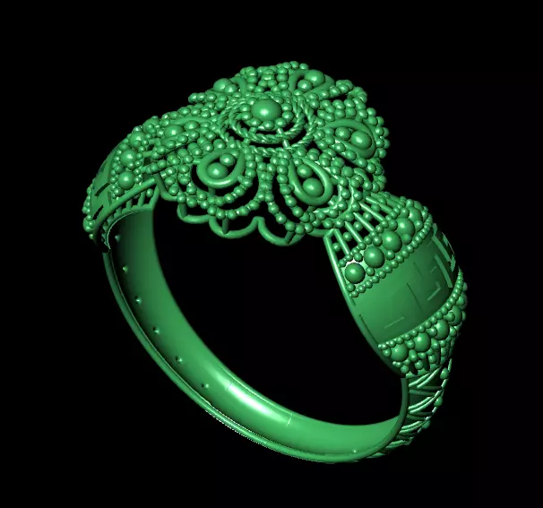 Rings 3D print model_2
