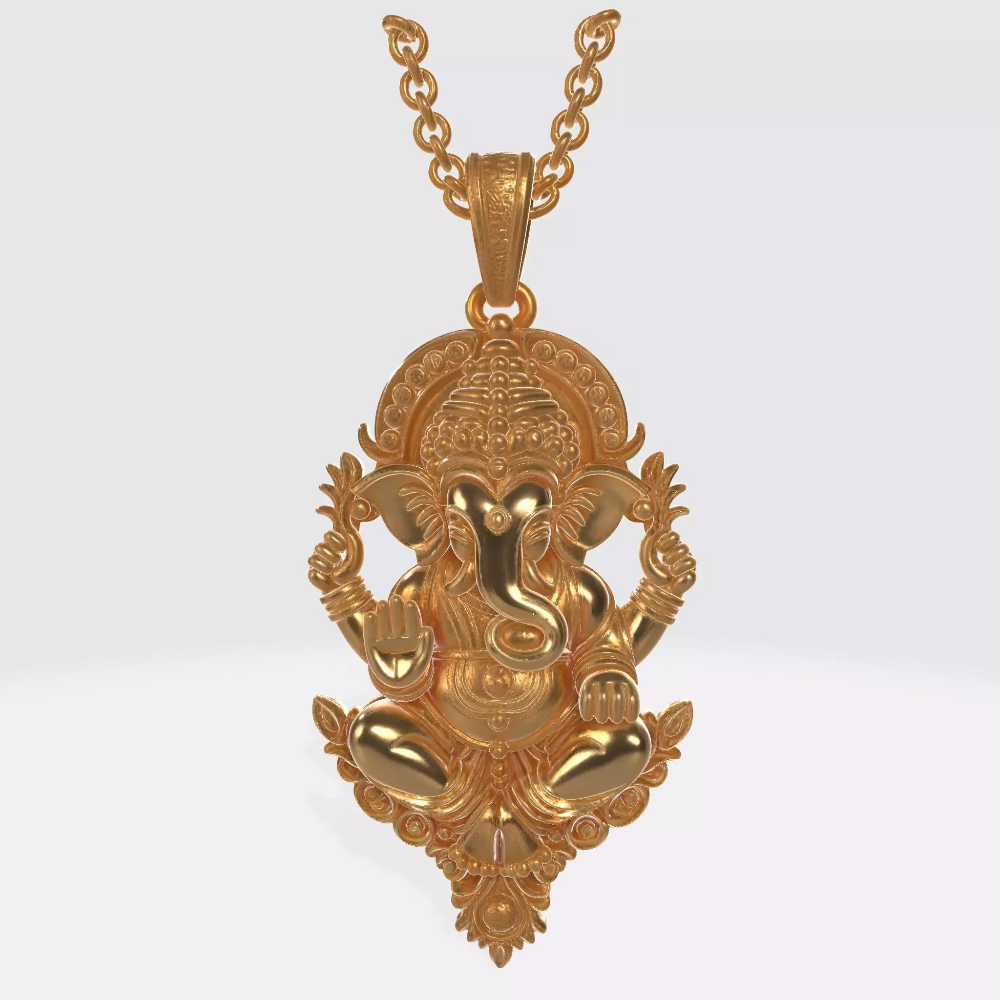 Ganesha Pendant N17 3D print model