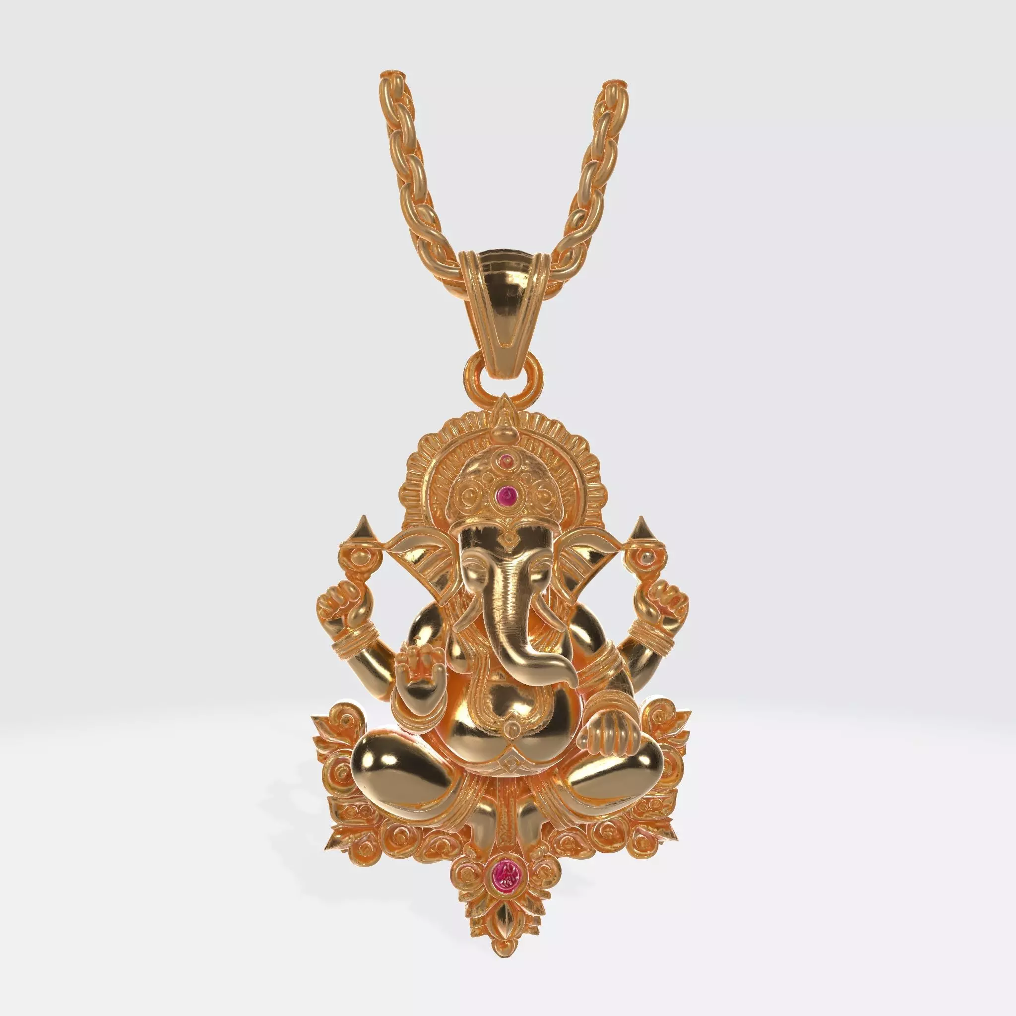 Ganesha Pendant N16 3D print model
