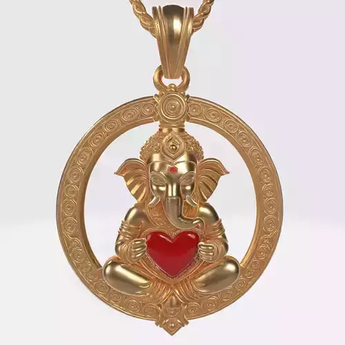 Ganesha Pendant N13