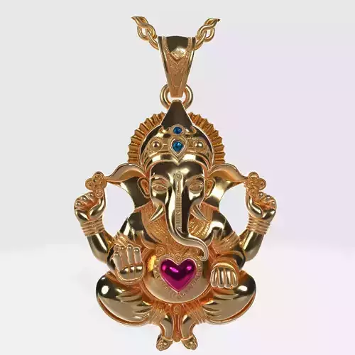 Ganesha Pendant N12