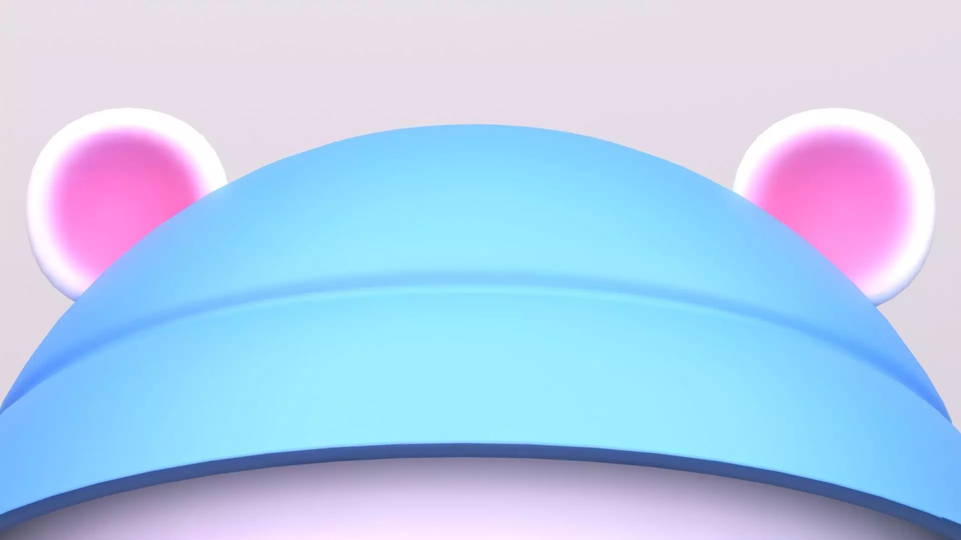 Cute Character with Blue Hat and Pink bag 3D MODEL Low-poly 3D model_5