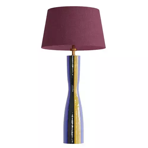 Striped Table Lamp Collagerie Zara Home