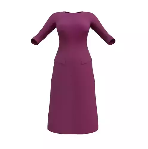 Burgundy Formal Dress