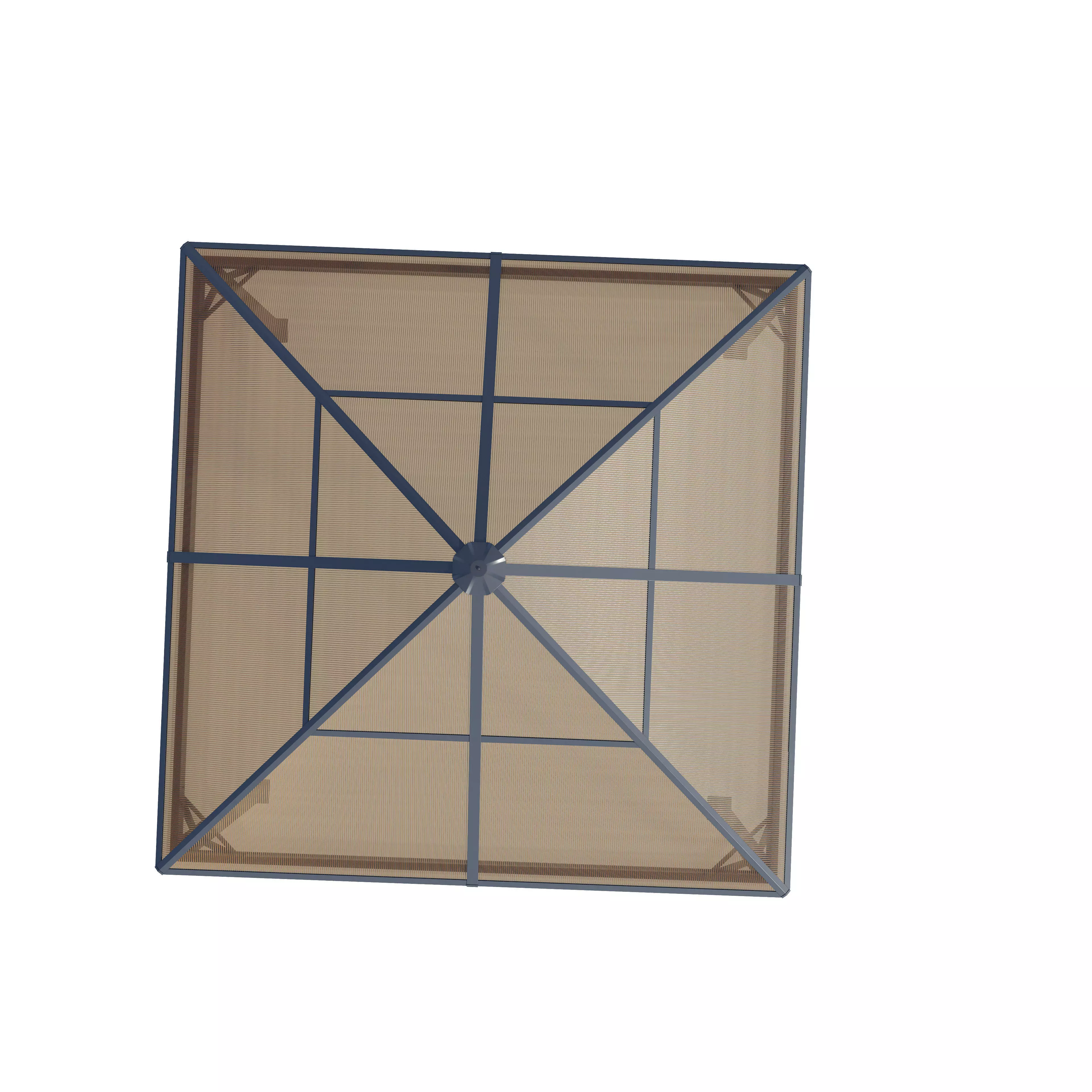 Canopy gazebo Milos Garden Point 3D model_21