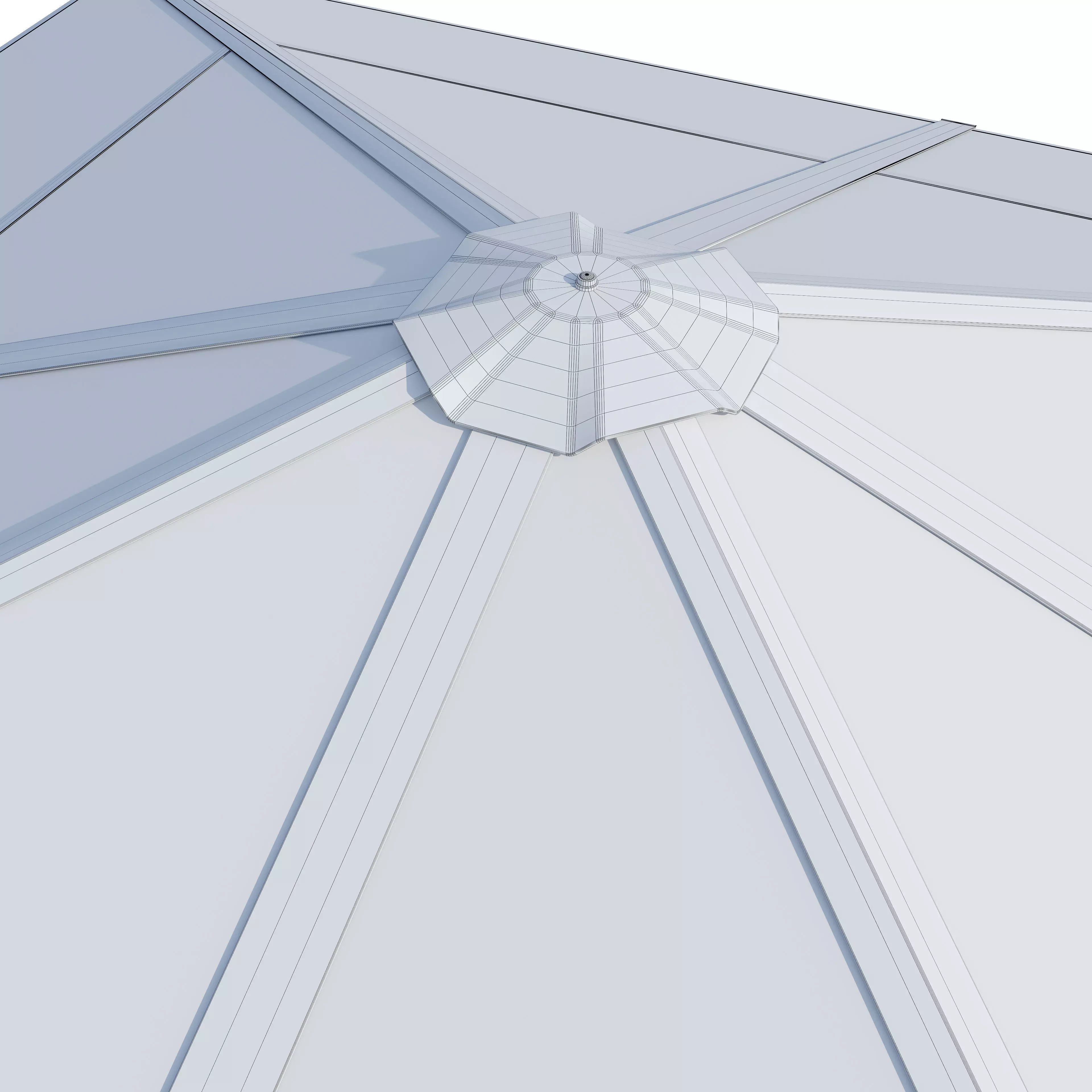 Canopy gazebo Milos Garden Point 3D model_19
