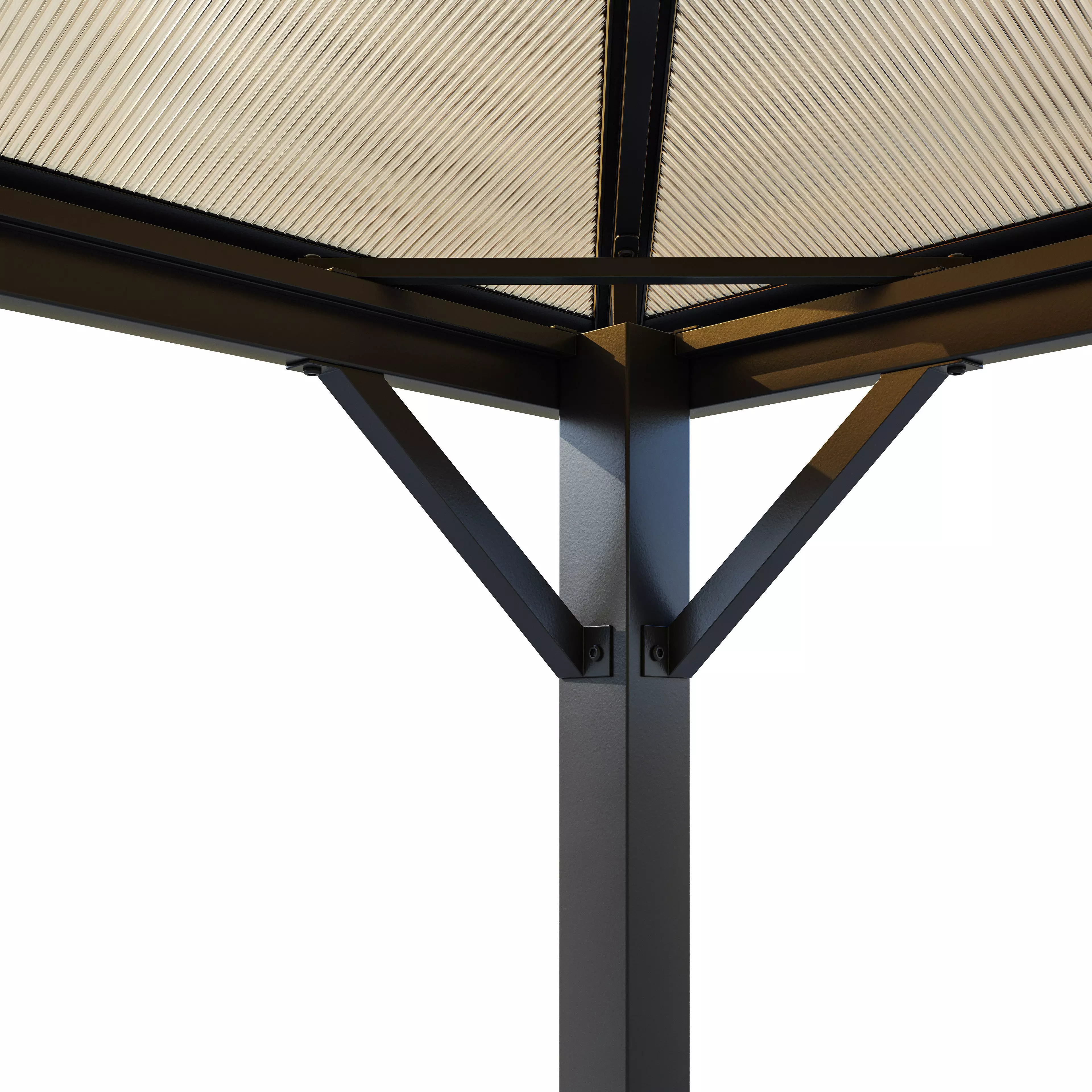 Canopy gazebo Milos Garden Point 3D model_2