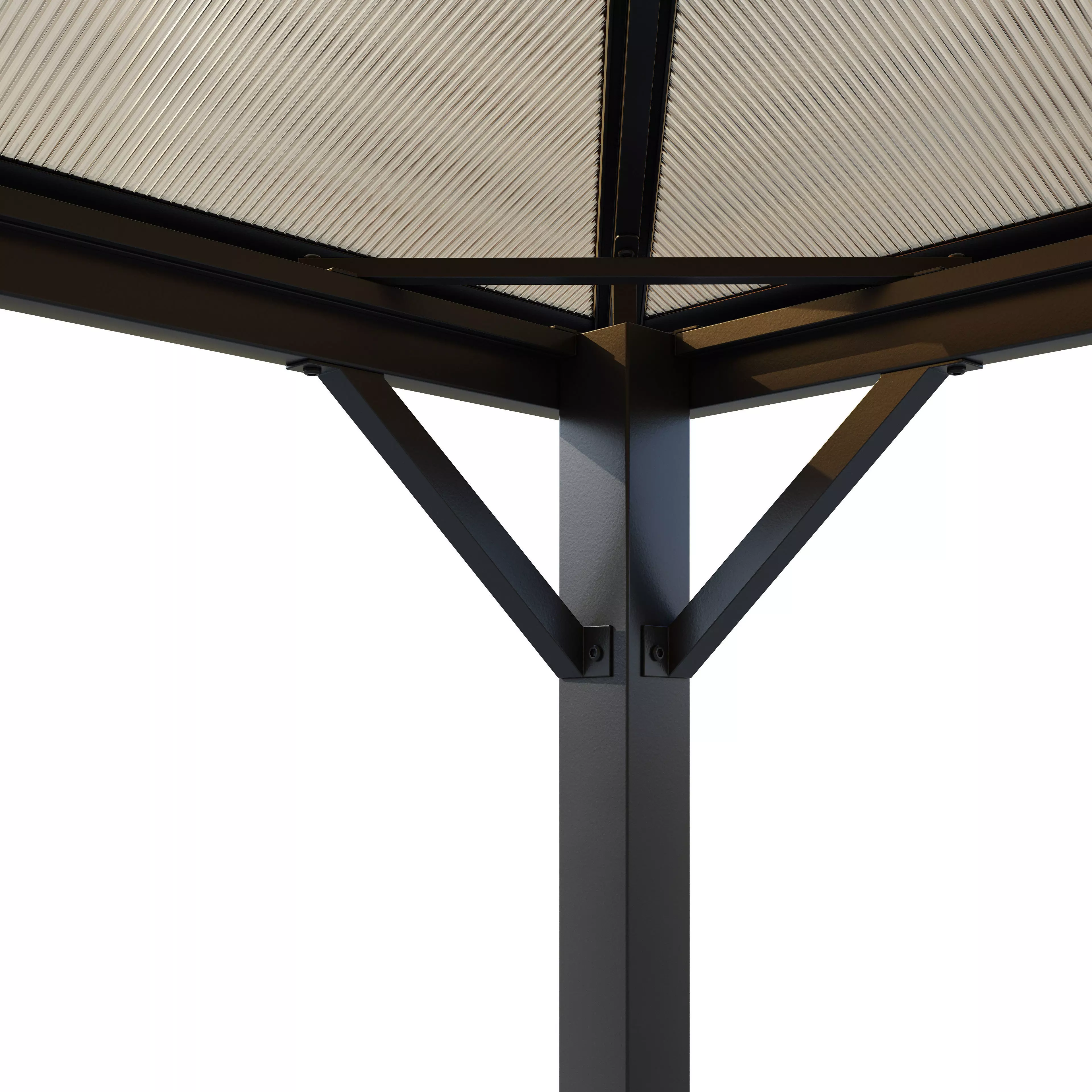 Canopy gazebo Milos Garden Point 3D model_15