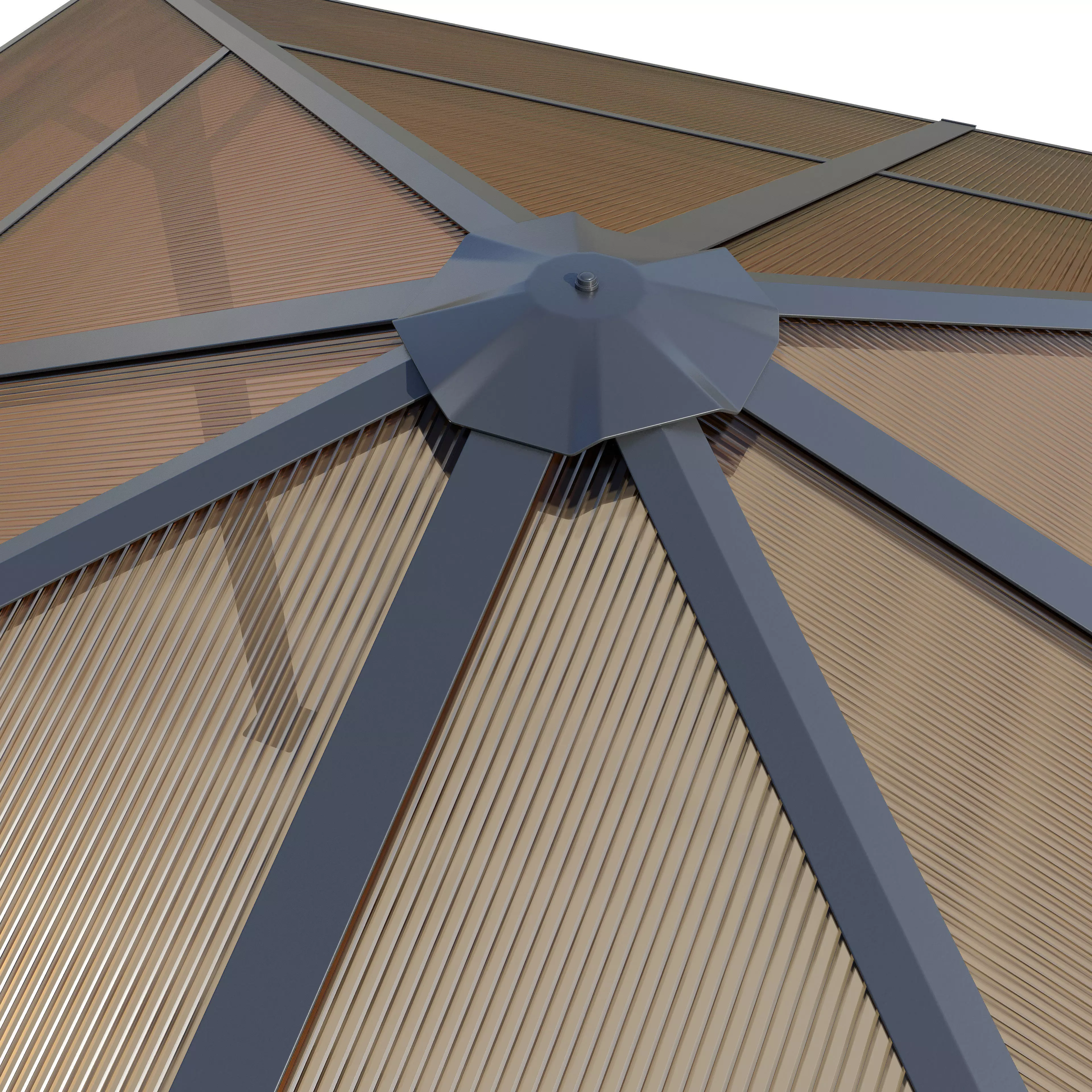 Canopy gazebo Milos Garden Point 3D model_20