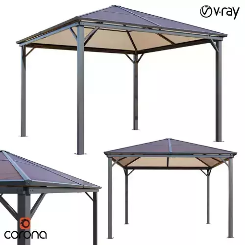 Canopy gazebo Milos Garden Point