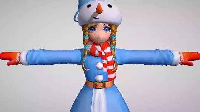 Maria Renard - Innocent Snow Skin - Castlevania Grimore Of Souls