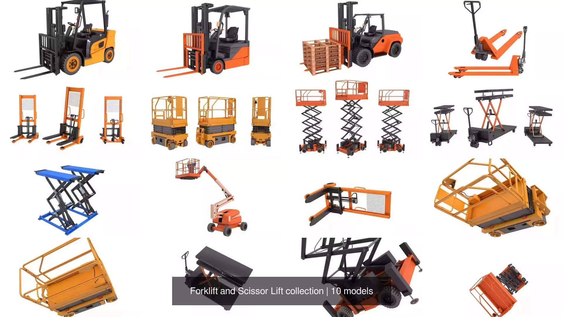 Forklift and Scissor Lift collection _0